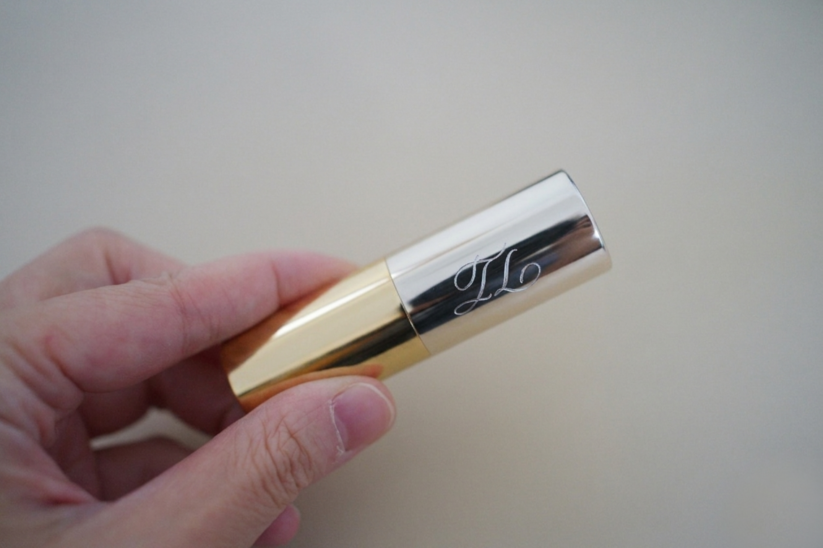 Engraved lipstick