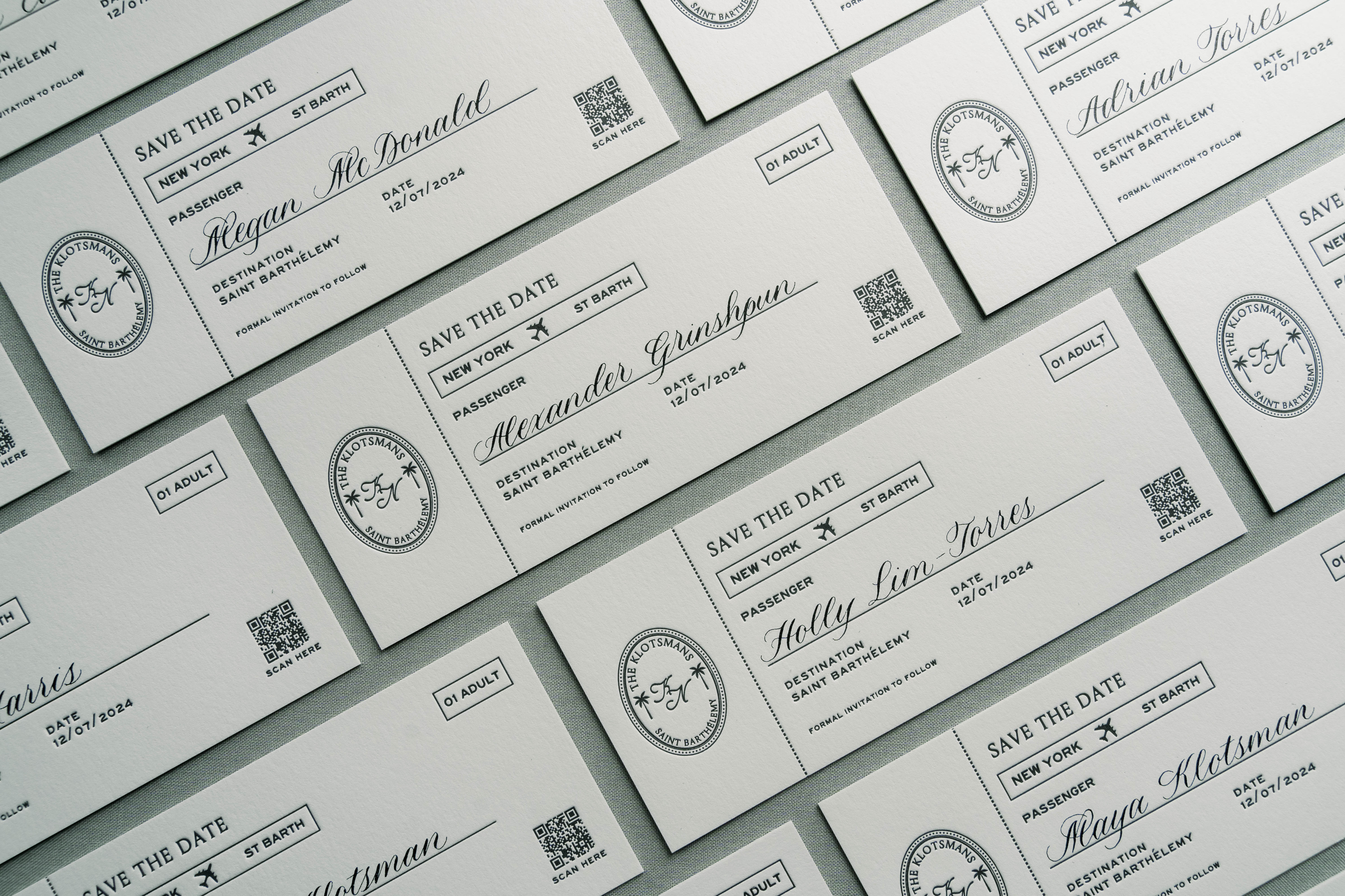 In-studio calligraphy