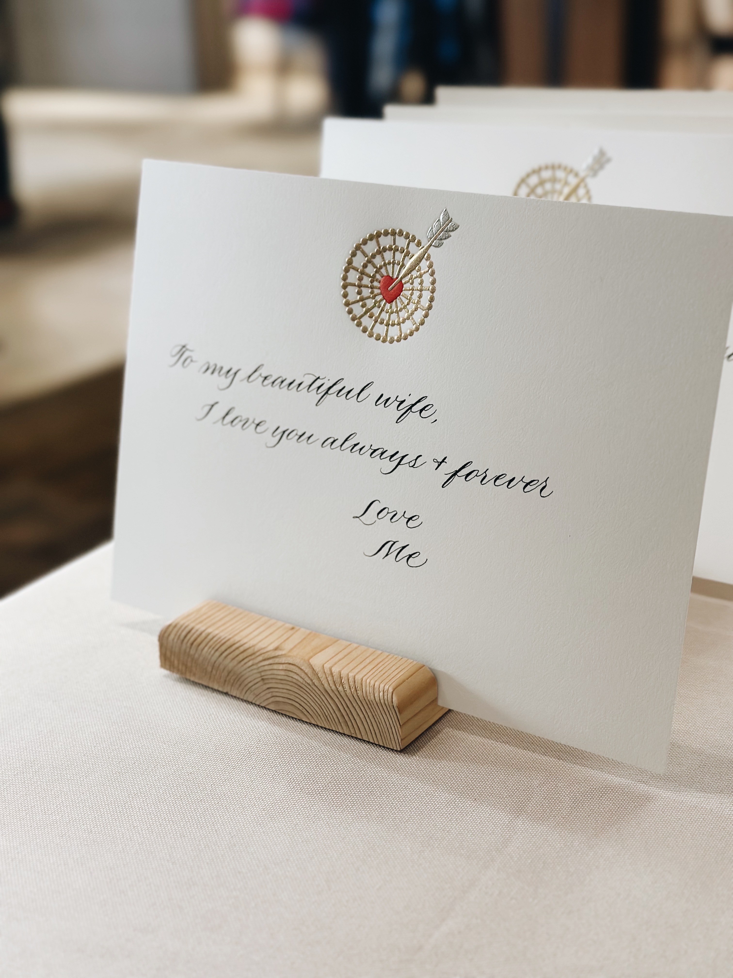 Corporate event calligraphy