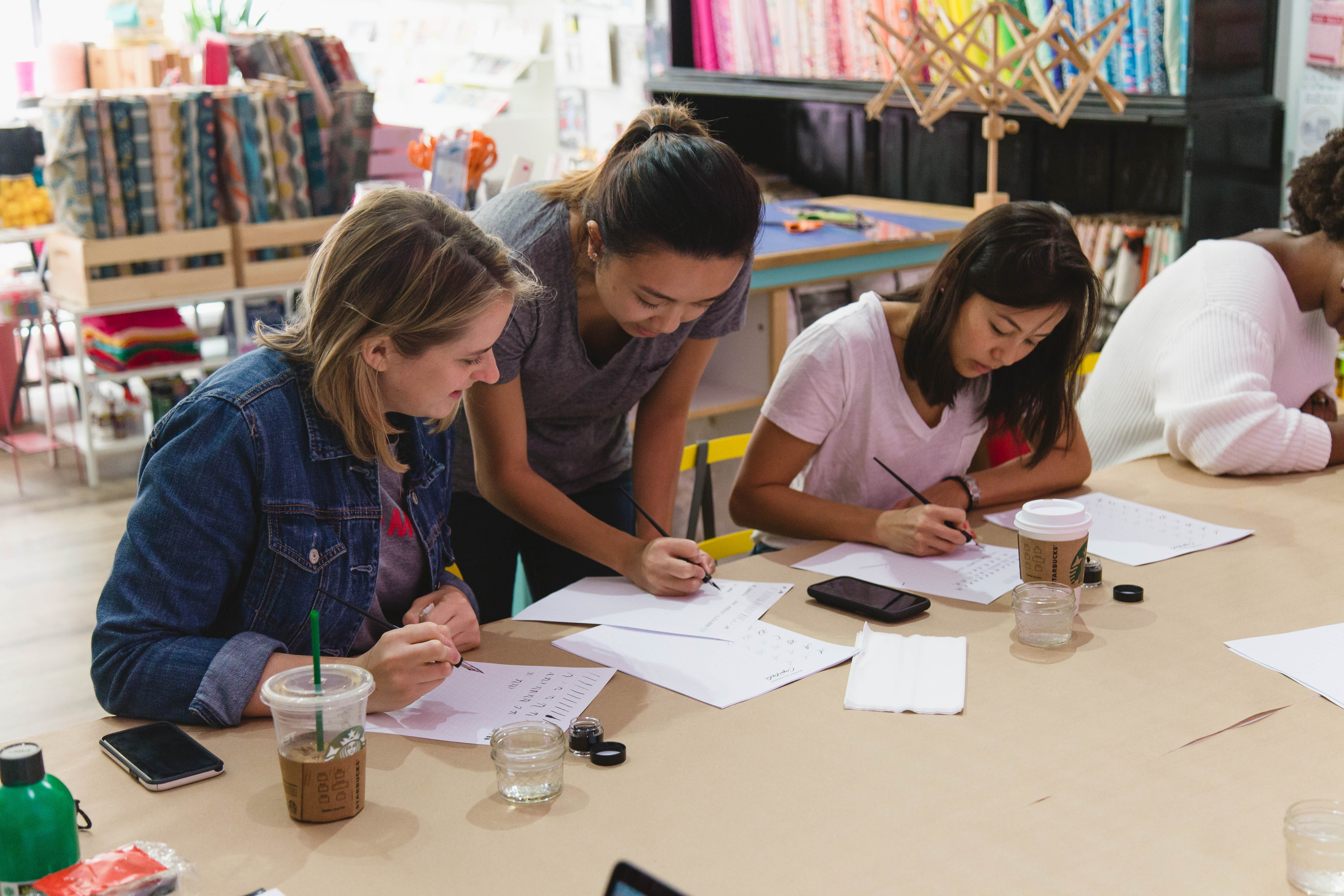 Calligraphy workshops