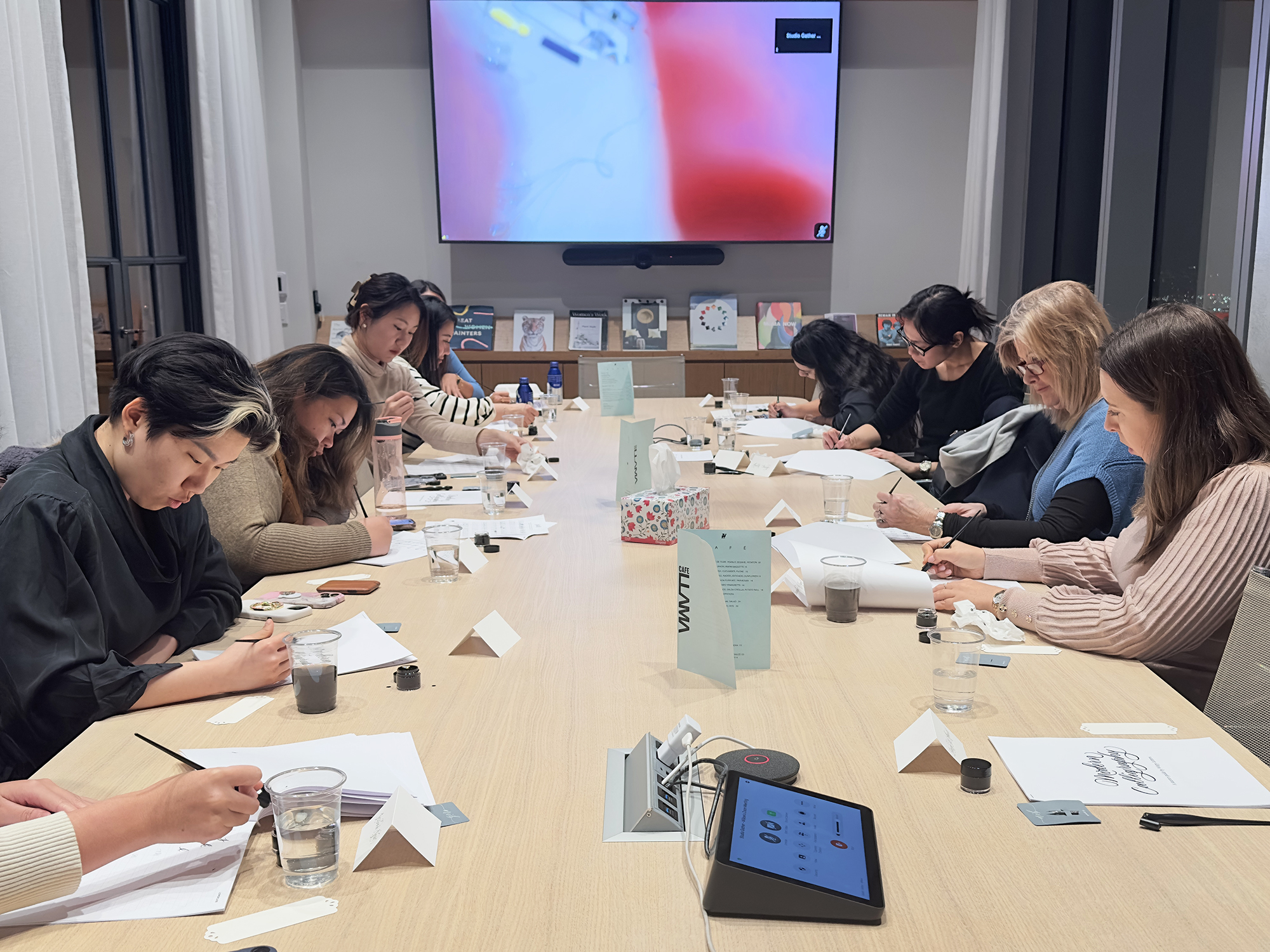 Private calligraphy workshops